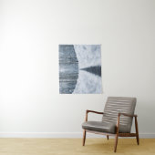 Tenture Misty Winter Forest Tapestry (En situation)