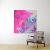 Tenture Mixed paint background (En situation)