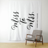 Tenture Mlle à Mme Banner Modern Boho Bachelorette (En situation)