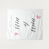 Tenture Mlle À Mme Fête des mariées Contexte (Devant (Horizontal))