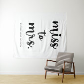 Tenture Mlle à Mme Nom Fête des mariées Photo Contexte (En situation (horizontale))