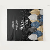 Tenture Mme à Mme Balloon Denim Fête des mariées Contexte (Devant (Horizontal))