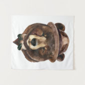 Tenture Mode d'ours d'aquarelle (Devant (Horizontal))