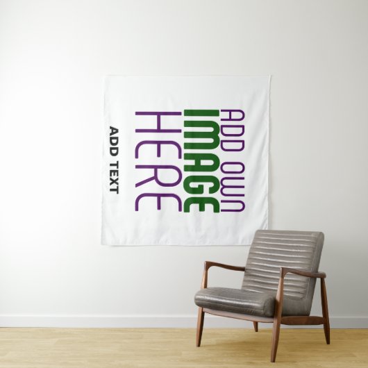 TENTURE MODÈLE DE TEXTE D'IMAGE BLANCHE SIMPLE MODERNE (En situation (horizontale))