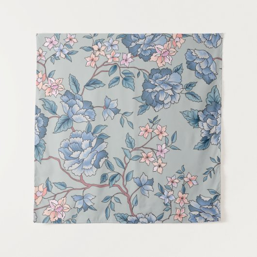 Tenture Modèle floral. Arrière - plan sans soudure à fleur (Devant)