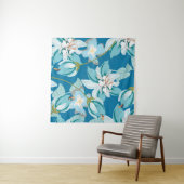Tenture Modèle floral, design floral polyvalent. (En situation (horizontale))