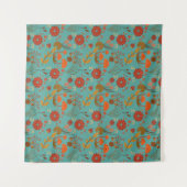 Tenture Modèle floral unique (Devant (Horizontal))