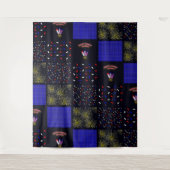Tenture Modèle patchwork du 4 juillet - 4 juillet (Devant)