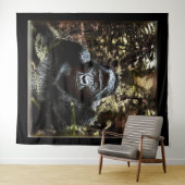 Tenture Modèles primates : Gorilla exceptionnelle 02 (En situation (horizontale))