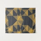 Tenture Modern, abstract, urban geometric triangle pattern (Devant (Horizontal))