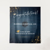 Tenture Modern Congratulations Dentist Graduation (Devant)