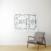 Tenture Modern doodle Graduation Welcome Sign (En situation (horizontale))