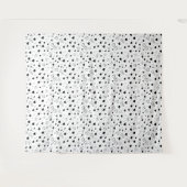 Tenture Modern Hearts Pattern (Devant (Horizontal))