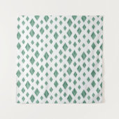 Tenture Modern Style Tapestry with Geometric Diamond Print (Devant)