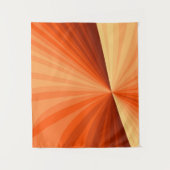 Tenture Moderne Abstrait Orange Rouge Vanille Graphique Fr (Devant)