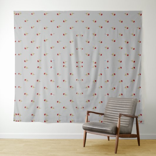 Tenture Moderne Classique Motif Floral (En situation (horizontale))
