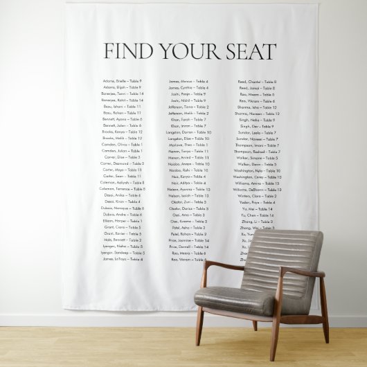 Tenture Moderne Elegant noir blanc Trouvez votre Mariage d (En situation)