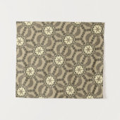 Tenture MODERNE Mandala COLOR GOLDEN ROSE TAPESTRY (Devant (Horizontal))