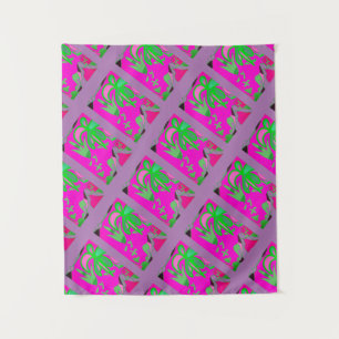 Tenture MODERNE Mandala COULEUR ROSE GREEN TREE Tapestry
