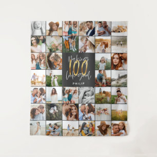 Tenture Moderne photo multiple pour 100e anniversaire 