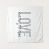 Tenture Moderne, simple, cool, design urbain Amour New Jer (Devant (Horizontal))