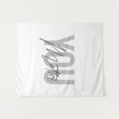 Tenture Moderne, simple, typographie urbaine cool Vous Com (Devant (Horizontal))