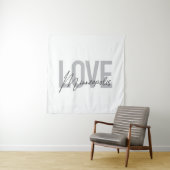 Tenture Moderne, simple, urbain, Amour cool Minneapolis (En situation)