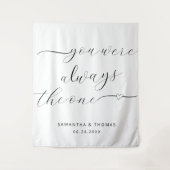 Tenture Moderne Vous étiez toujours un seul Mariage (Devant)