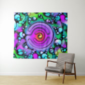 Tenture Modes de vie - Art Neurographique Motif 2 (En situation (horizontale))