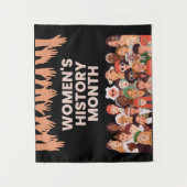 Tenture Mois de l'histoire des femmes (Devant)