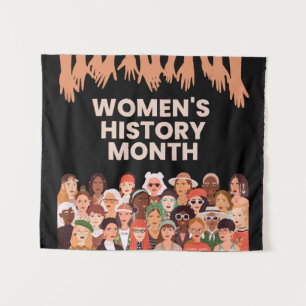 Tenture Mois de l'histoire des femmes