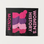 Tenture Mois de l'histoire des femmes (Devant (Horizontal))