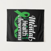 Tenture Mois de sensibilisation à la santé mentale (Devant (Horizontal))