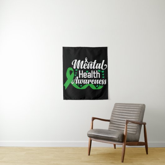 Tenture Mois de sensibilisation à la santé mentale (En situation)