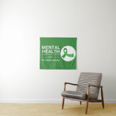 Tenture Mois de sensibilisation à la santé mentale 2023 | (En situation (horizontale))