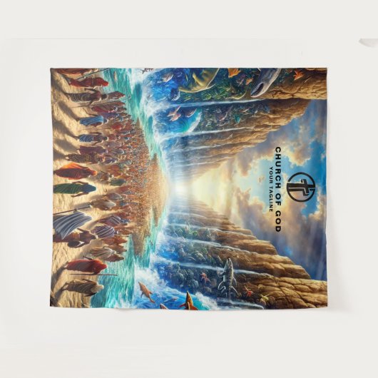 Tenture Moïse Partant De La Mer (Devant (Horizontal))