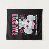 Tenture Mom Art He Sent Me Elephant Daughter (Devant (Horizontal))