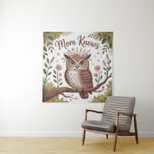 Tenture Mom Knows (En situation)