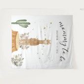 Tenture Mommy to be alpaca backdrop (Devant (Horizontal))