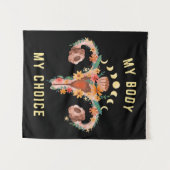 Tenture Mon corps Mon choix Féministe (Devant (Horizontal))