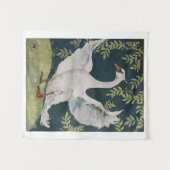 Tenture mon cygne doux (Devant (Horizontal))