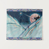 Tenture Mon futur chez soi dans l'espace (Devant (Horizontal))