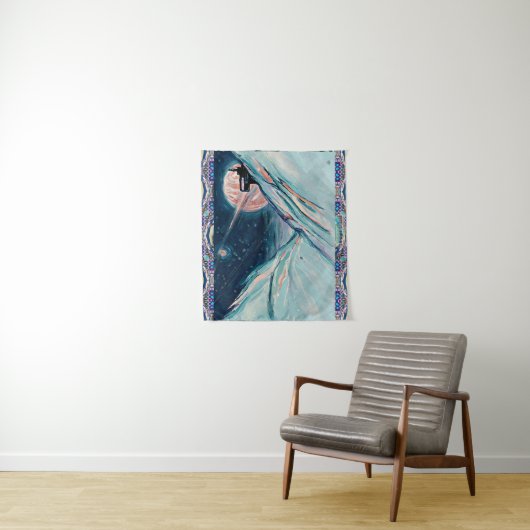 Tenture Mon futur chez soi dans l'espace (En situation)