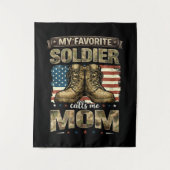 Tenture Mon soldat préféré m'appelle maman (Devant)