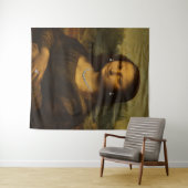 Tenture Mona Lisa en diamants (En situation (horizontale))