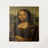 Tenture Mona Lisa en diamants (Devant)