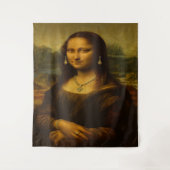 Tenture Mona Lisa en or (Devant)