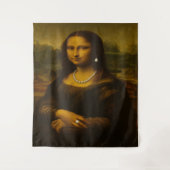 Tenture Mona Lisa en perles (Devant)