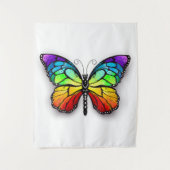 Tenture Monarque papillon arc-en-ciel (Devant)