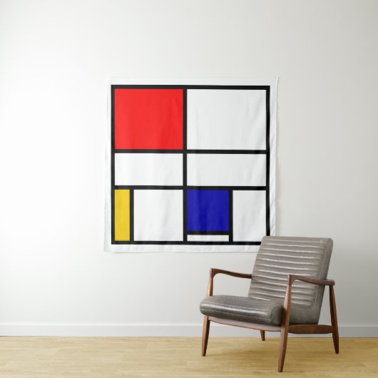 Tenture Mondrian 3 (En situation)
